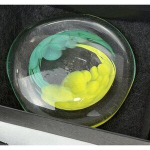 Gozo Glass Paperweight Island of Gozo (Malta)